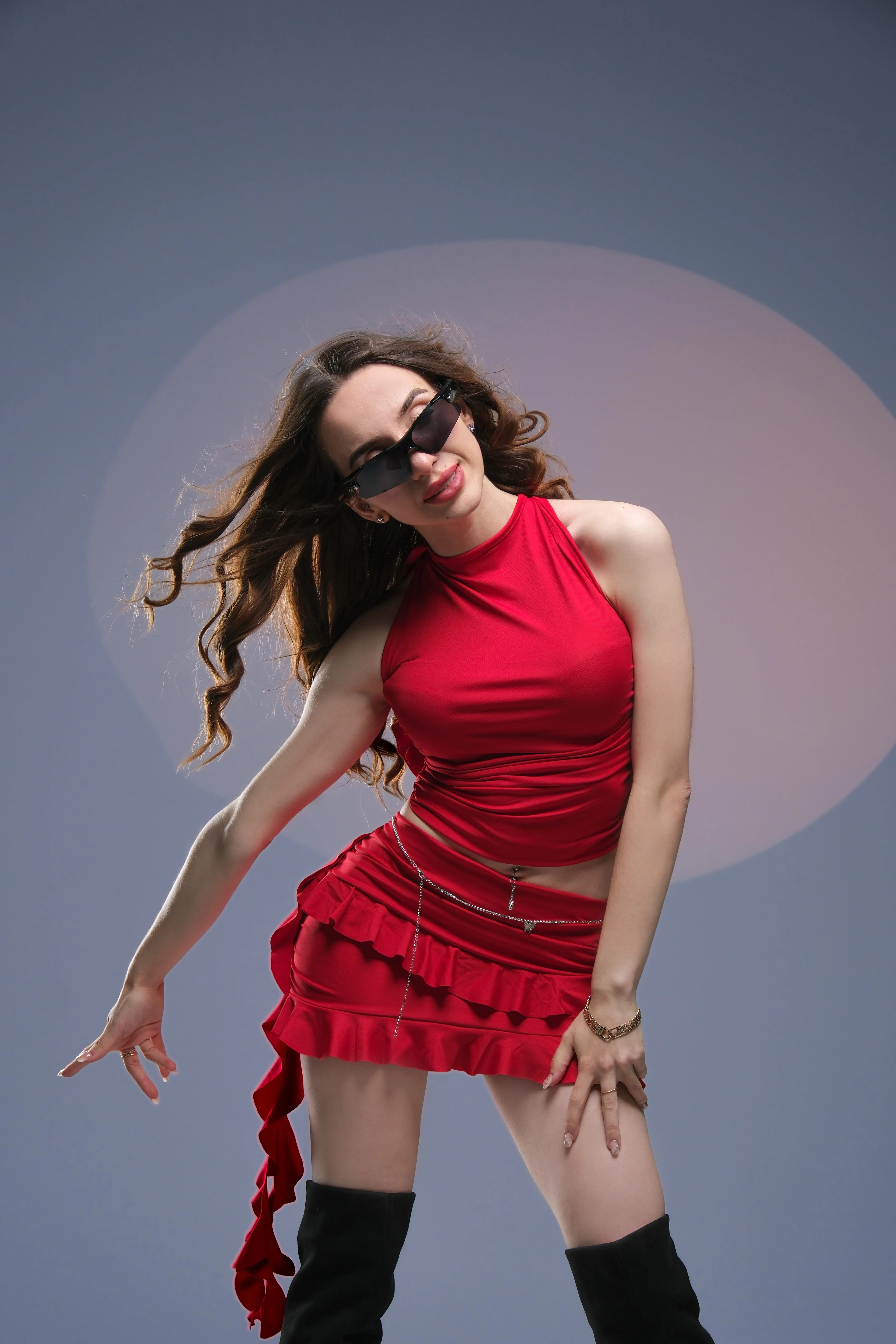 Sahsenem Saphira portrait - High fashion music aesthetic